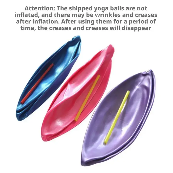 Ballon de yoga de 25 cm pour exercices de gymnastique