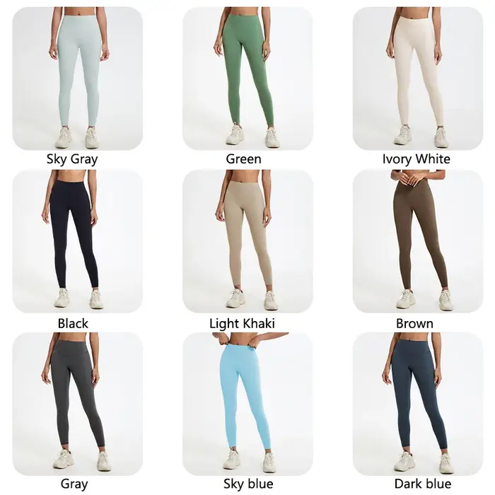 Hearuisavy – Leggings de sport pour femme, taille haute, en tissu ultra-doux, séchage rapide, pour y