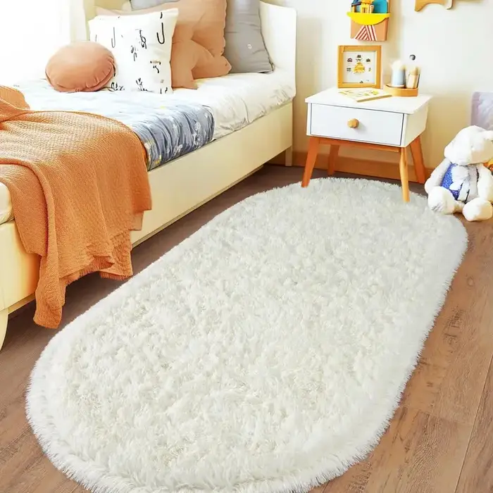 Tapis gris clair tie-dye