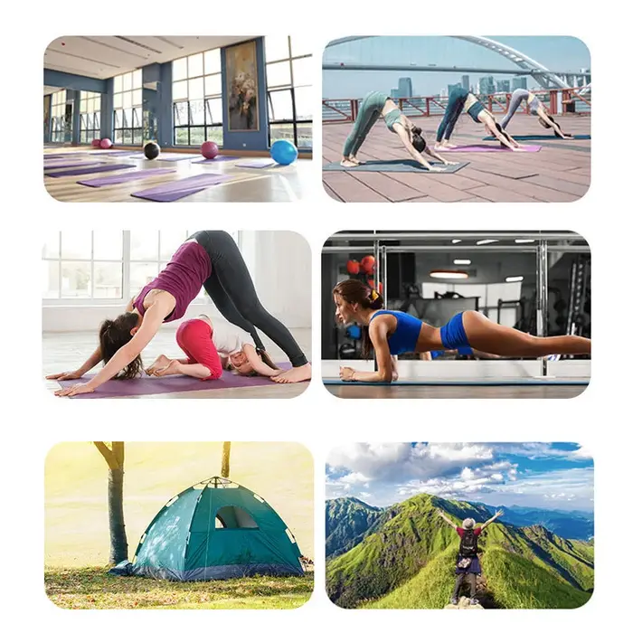 Cuillère à soupe de polymères de yoga pliable
