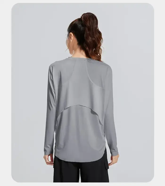 STOUREG – couverture de Yoga, vêtements de sport respirants, chemise de Fitness ample, hauts d'entra