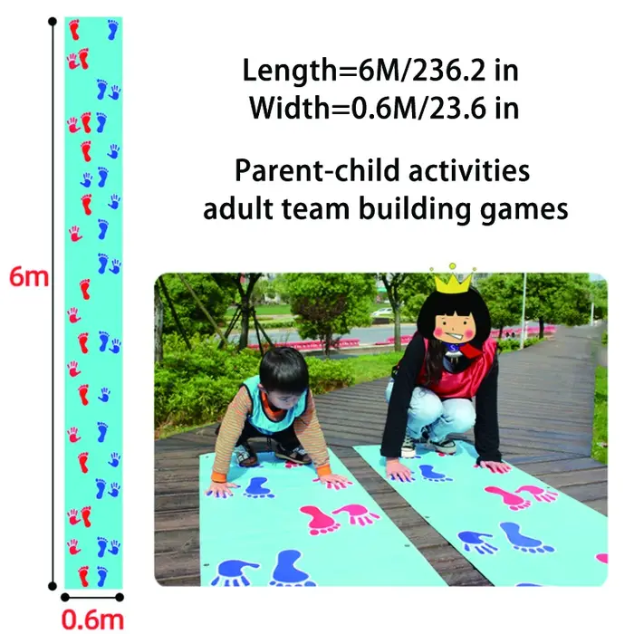 Tapis de saut en polymère pour enfants