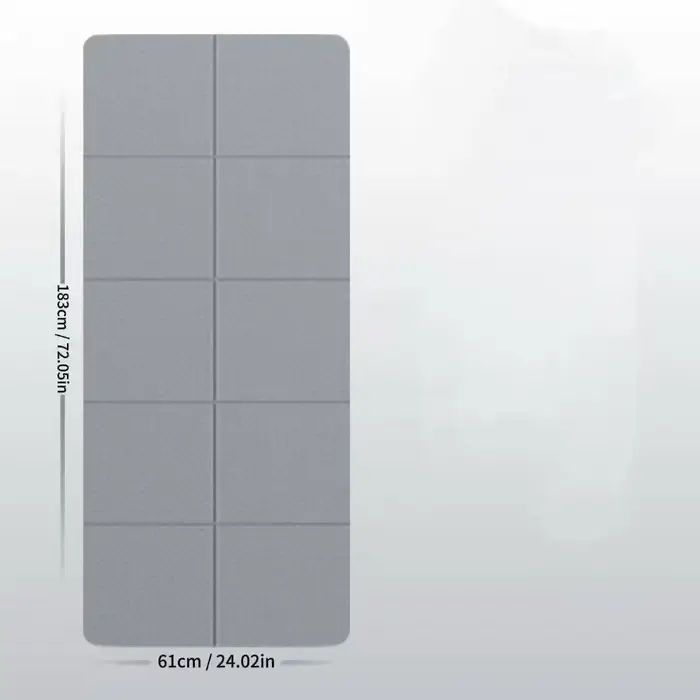 Tapis de yoga pliable et léger