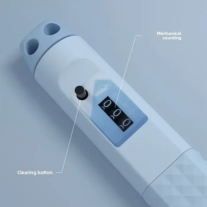 Corde à sauter sans fil avec compteur, corde à sauter avec balle, équipement de sport réglable pour la maison, fitness, avec poids intégrés