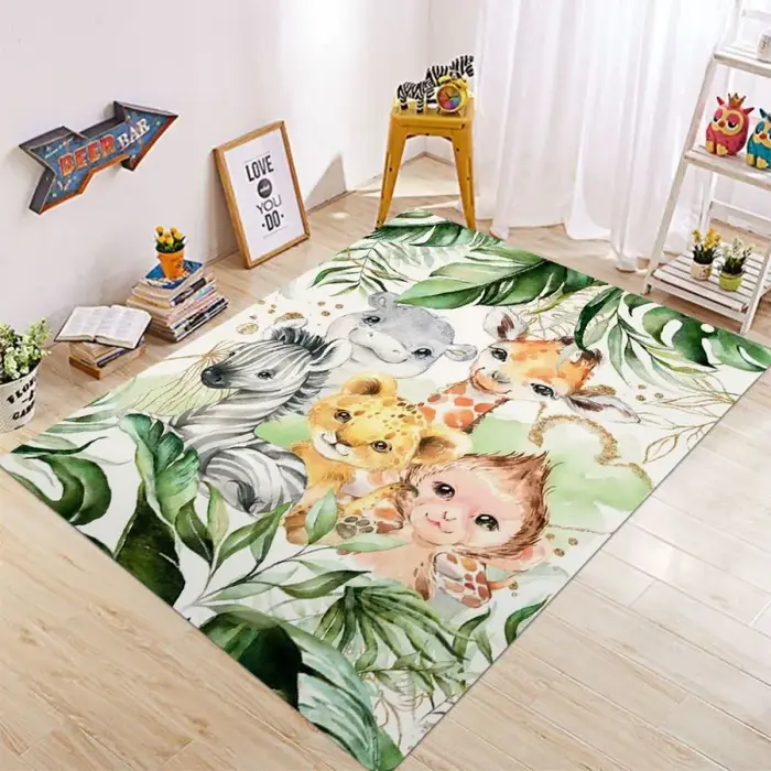 Tapis Antidérapant Lavable en Machine