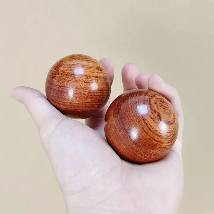 Boule de soins de santé en bois de bois de rose vietnamien