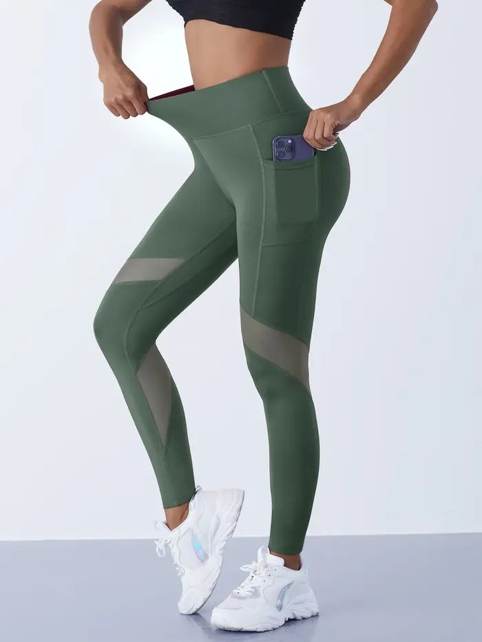 Pantalon de Yoga en maille pour femmes