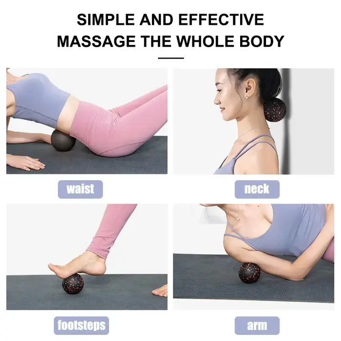 Balle de massage EPP haute densité légère pour le Yoga
