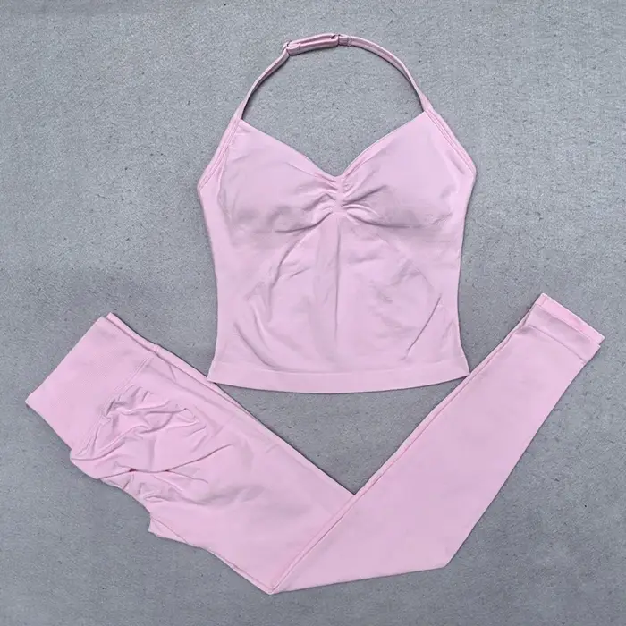 Ensemble de Yoga sans couture pour femmes