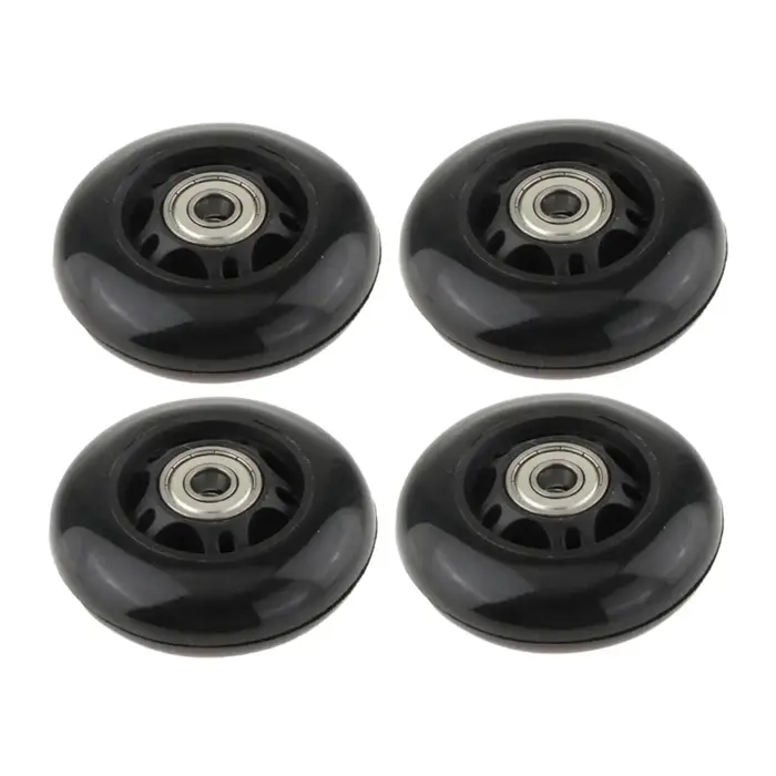 Accessoires pour Pilates Reformer : Ensemble de 4 roulettes silencieuses avec roulement pour lits et