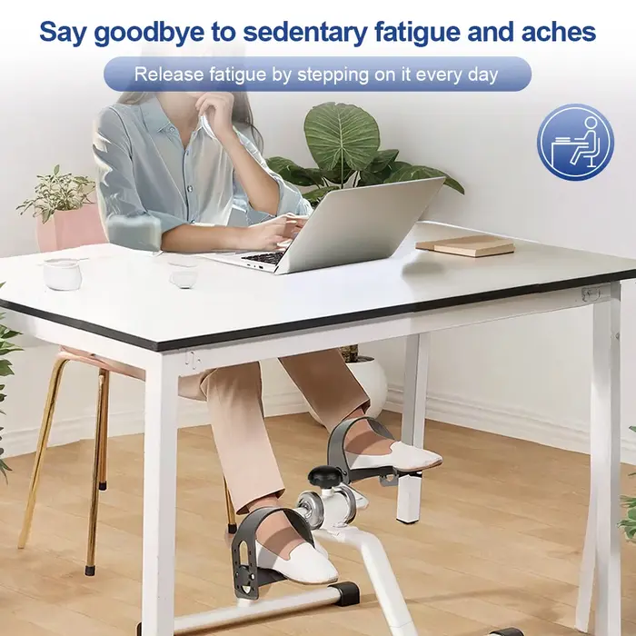 Mini pédalier pliable avec résistance réglable