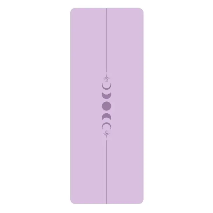 Lezyan tapis de Yoga en caoutchouc naturel PU absorbant les chocs antidérapant