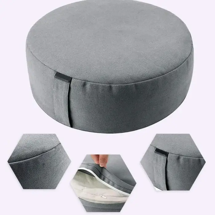 Coussin de méditation rond