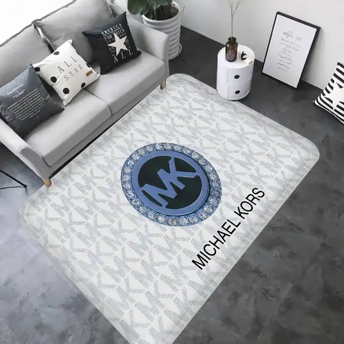 Tapis de sol rectangulaire antidérapant M-Michaels-Fashion-Kors, tapis doux pour la maison, tapis de