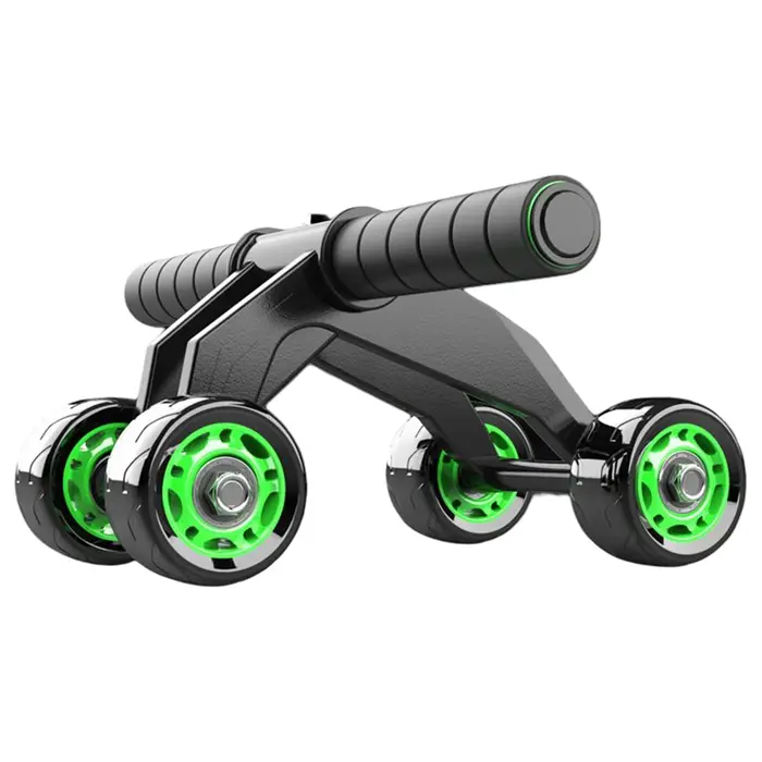 Roue abdominale à rebond automatique avec poignée ergonomique, exercice abdominal