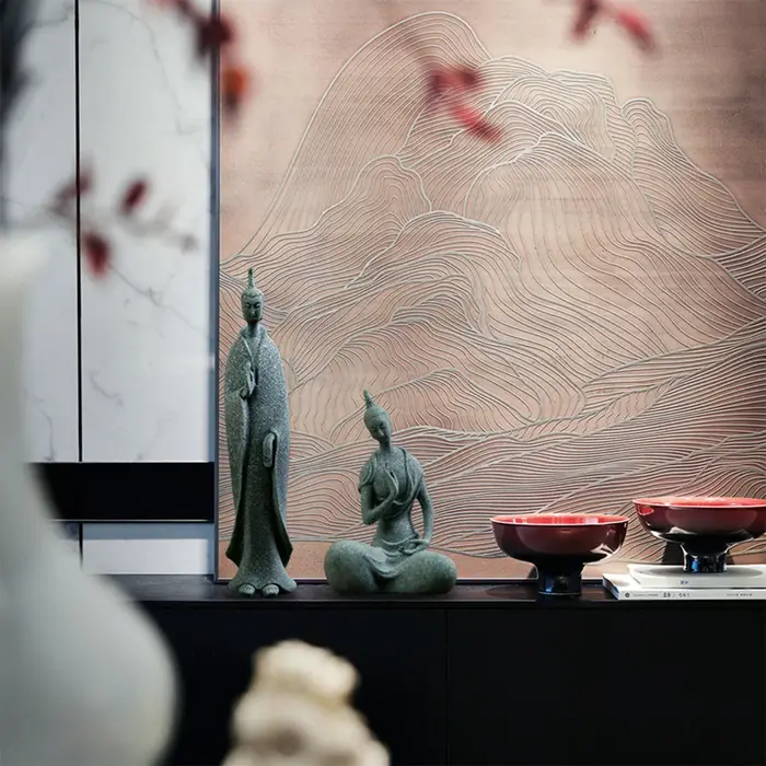 Statue de Bouddha en Méditation