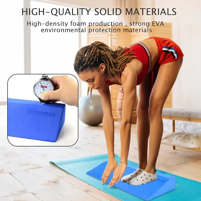 Yoga Squat bloc compensé planche inclinée civière de pied exercice Pilates planches inclinées blocs