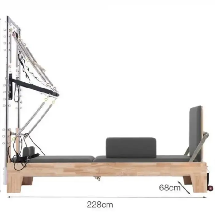 Tour de Pilates Reformer de Haute Qualité pour Studio de Fitness à Domicile – Équipement d'Exercice