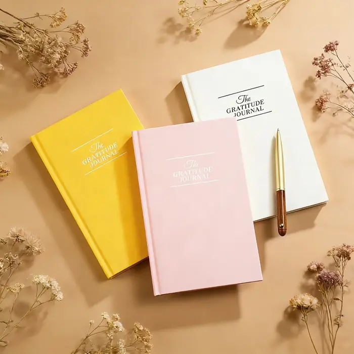 Carnet de gratitude premium – Lin de luxe