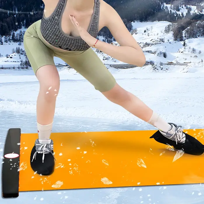Tapis de glisse multifonctionnel pour yoga 180/200 cm