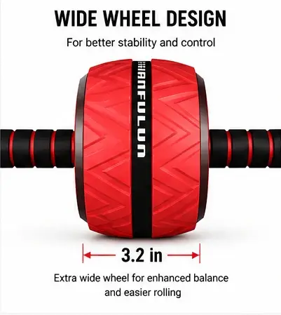 Roue abdominale pour l'entraînement des abdominaux et du tronc