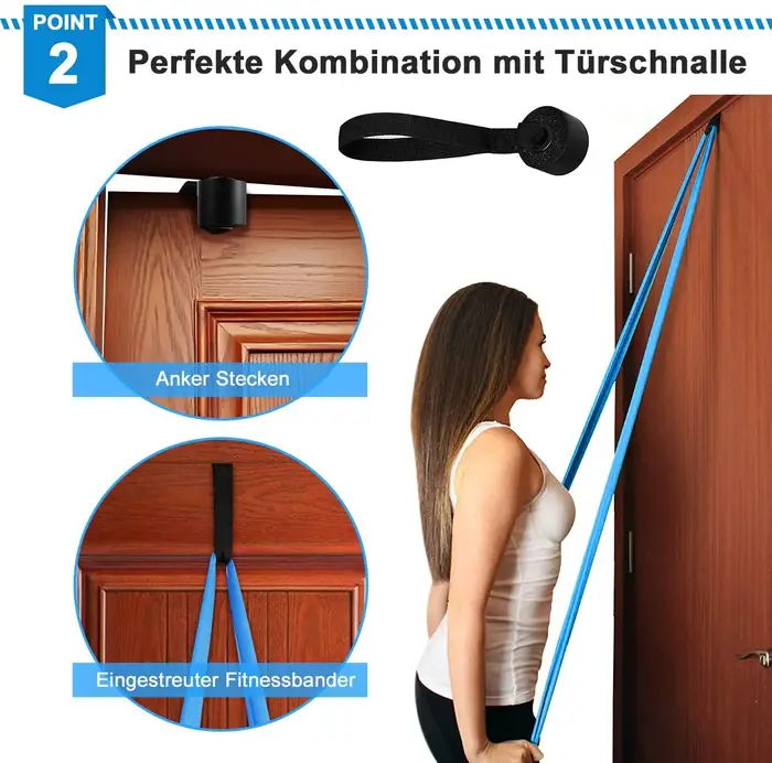 Bandes de Fitness élastiques 3 pièces bandes de résistance bandes de Fitness élastiques Yoga Pilates