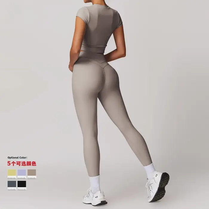 2 pièces vêtements de sport femmes Yoga ensemble vêtements de sport vêtements de sport costumes de Y
