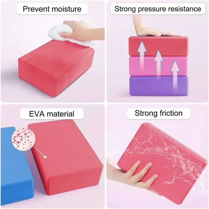 Blocs de yoga en mousse pour gym