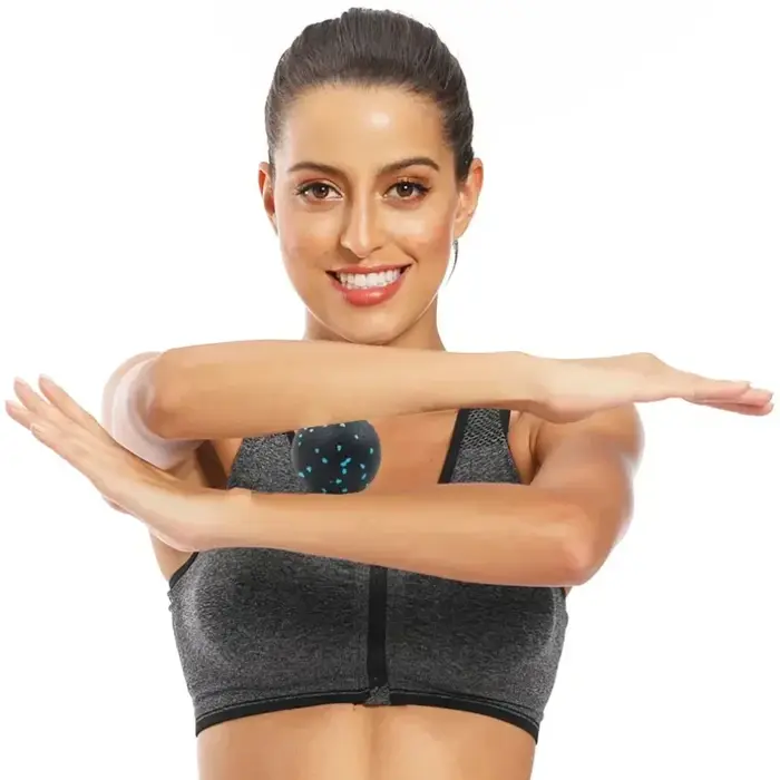 EPP 8cm boules d'arachide Massage corporel balle de Fascia haute densité Relaxation musculaire crosse Fitness Yoga boule de Myofascia soulager la douleur