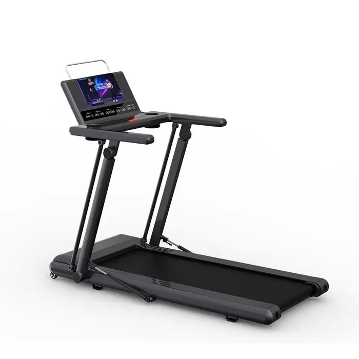 Tapis de course électrique portable et pliable pour cardio-training et musculation, capacité maximal