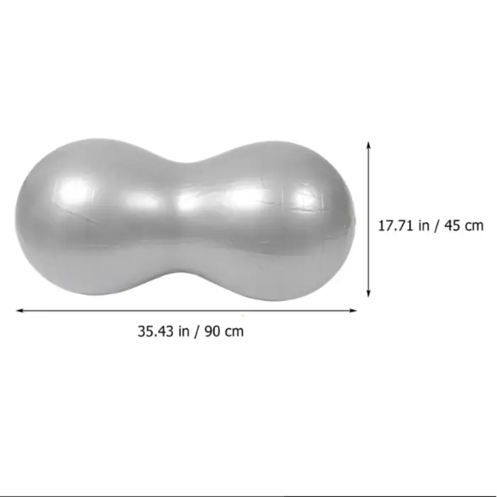 Ballon de yoga anti-explosion épaissi en PVC avec pompe