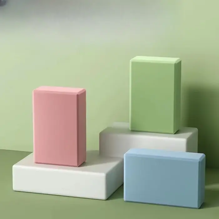 Brique de yoga haut de gamme avec mousse EVA haute densité
