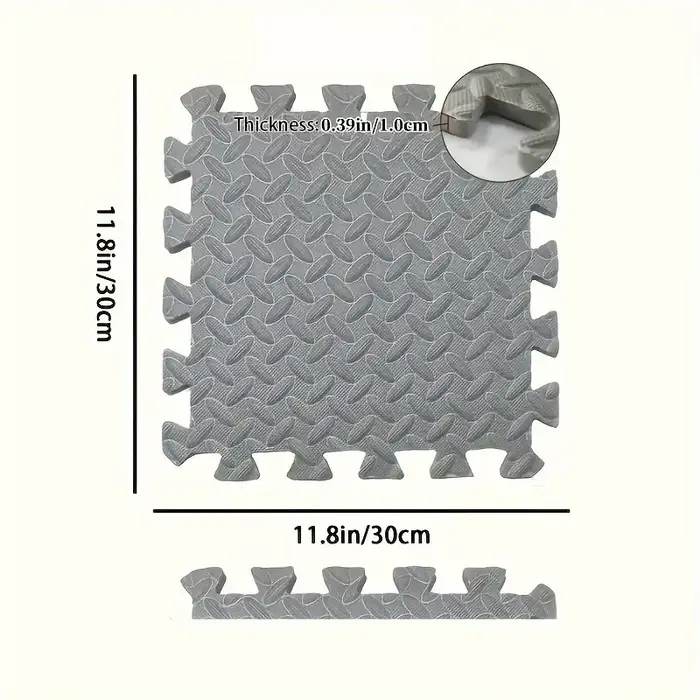 Tapis de yoga emboîtables 30x30cm