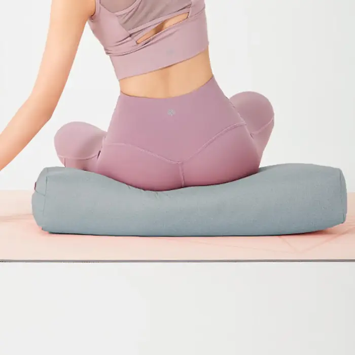 Traversin de Yoga Professionnel avec Poignée de Transport