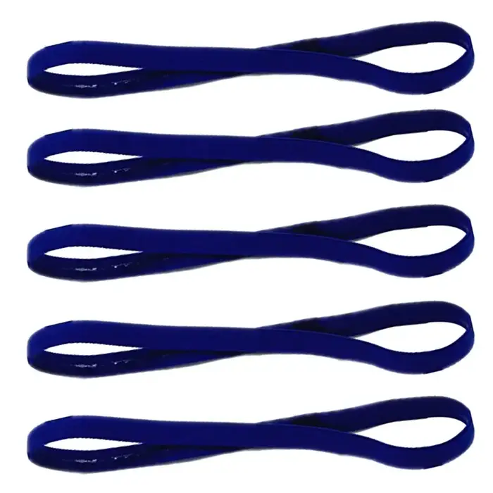 5 pièces couleur bonbon femmes hommes Yoga bandes de cheveux Sport bandeau filles
