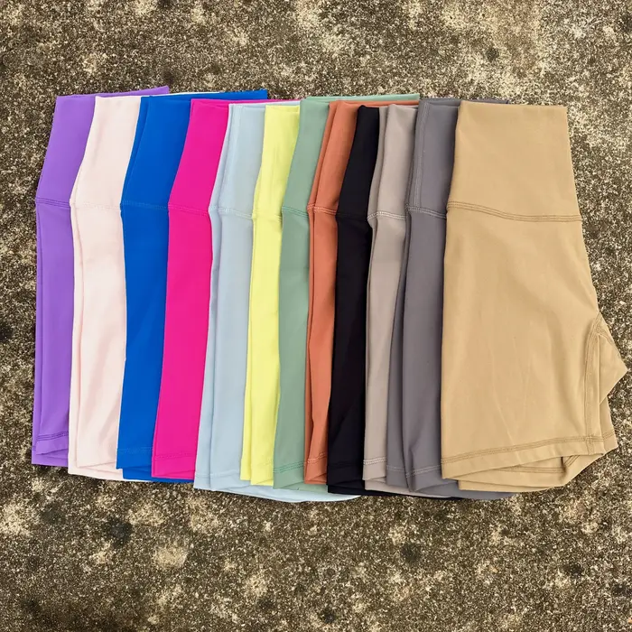Leggings courts de Sport pour femmes, couleur unie, Yoga, soutien de Compression, sueur-vagin, entra