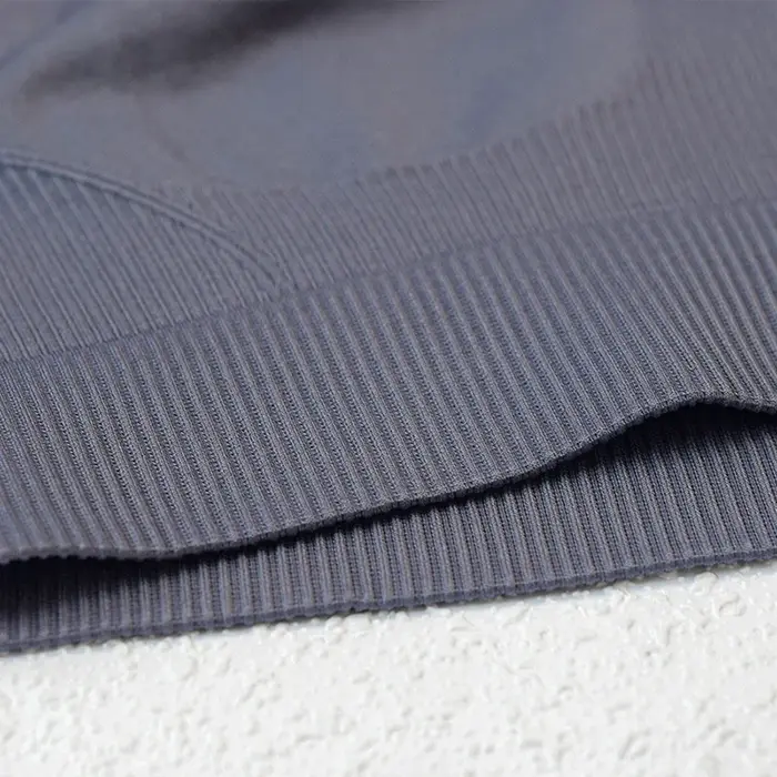 WAREBALL-Leggings de yoga imbibés sans couture pour femme, haut court à manches longues, pantalon de