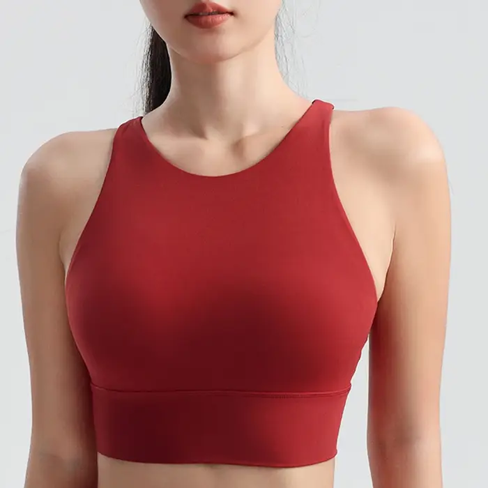 Soutien-gorge de fitness antichoc à séchage rapide pour femme, sous-vêtements de sport, chemise astr