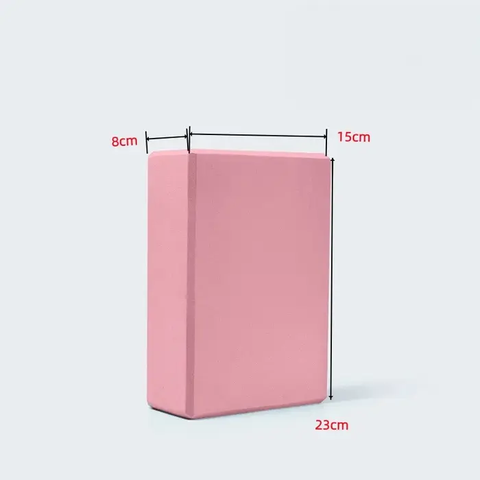 Blocs de yoga, briques de mousse pour salle de sport, entraînement de Pilates, exercice de fitness, coussin de soutien, étirements, modelage du corps, cubes de construction