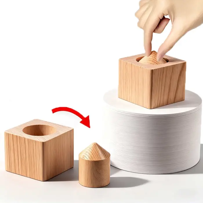 Blocs en bois imposibles