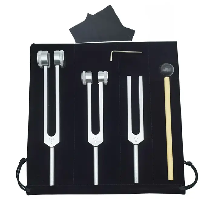 Ensemble de diapasons pour la musique