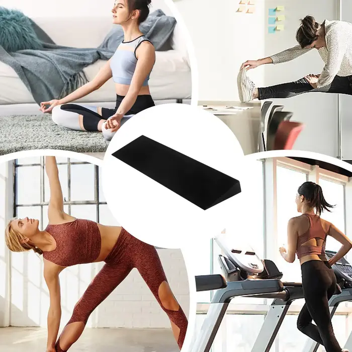 Planche inclinée réglable pour yoga et squats, entraînement de stabilité, étirement des mollets, récupération des jambes, étirement des mollets pour athlètes
