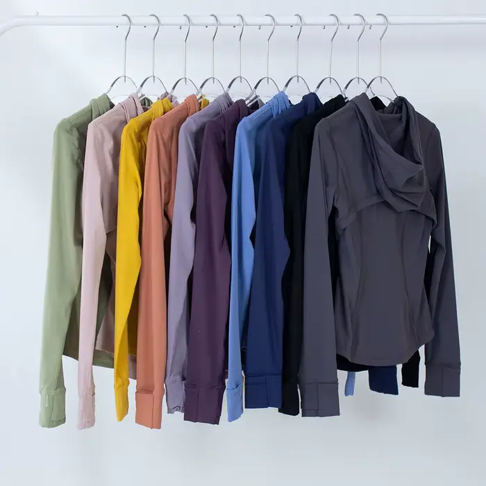 LULU FLORA Vêtements de yoga veste de sport respirante pour femme