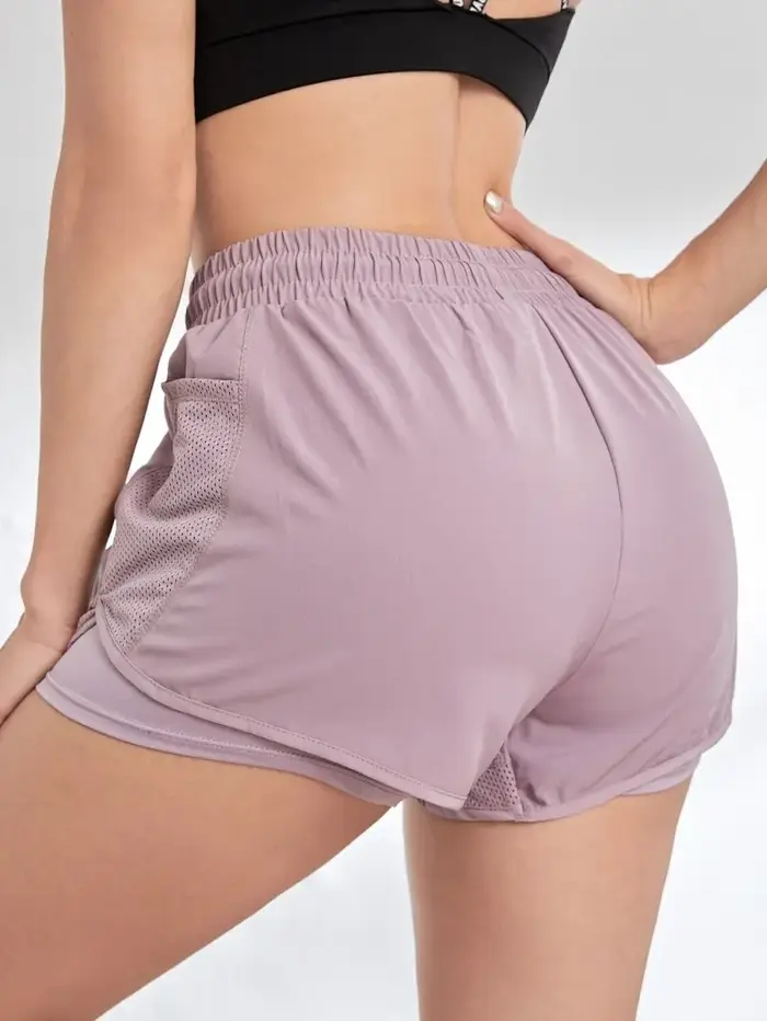 Short de sport élastique pour femmes
