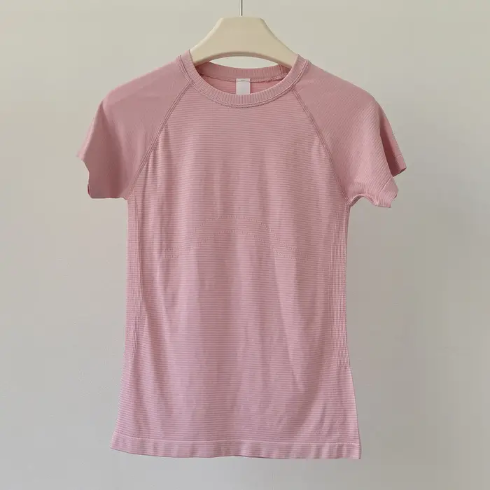 Vêtements de yoga, hauts de sport à manches courtes pour femmes, vêtements de fitness respirants à séchage rapide, collants de course à pied à haute élasticité