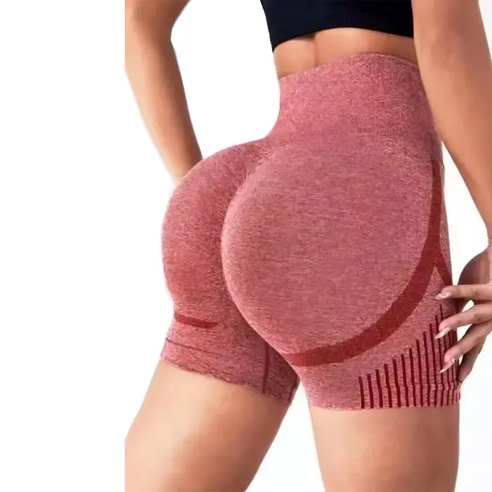 Femmes Yoga Shorts taille haute