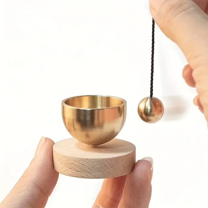 Ensemble de mini bols chantants - Bol sonore de méditation