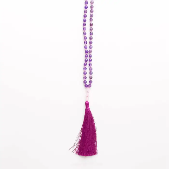 Collier de perles tibétaines Mala