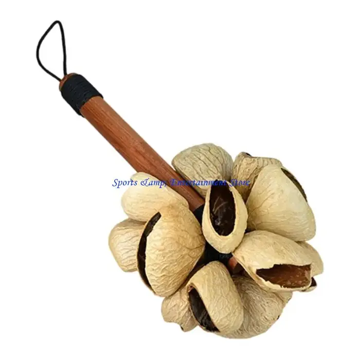 G7NF carillons éoliens méditation portatifs en bois, Instrument guérison sonore, cloches à main