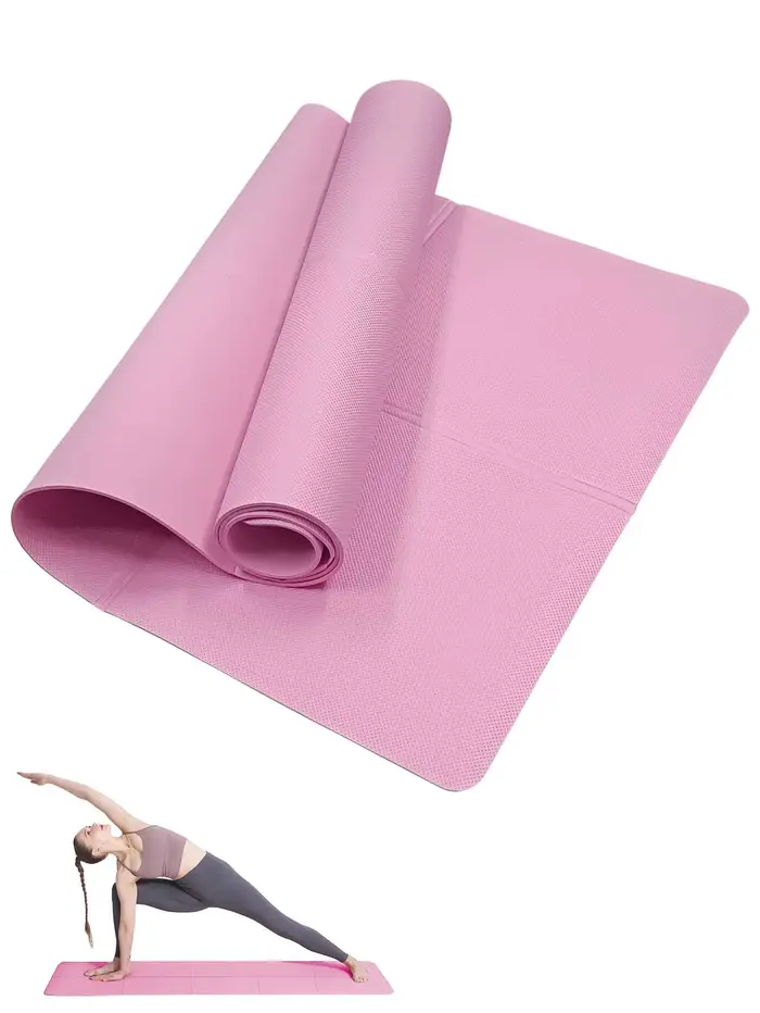Tapis de Yoga Pilates tapis de Fitness 3/4/6mm d'épaisseur coussin de Yoga antidérapant voyage Fitne